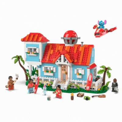 LEGO Disney - Casa de pe Plajă a lui Lilo și Stitch (43268)